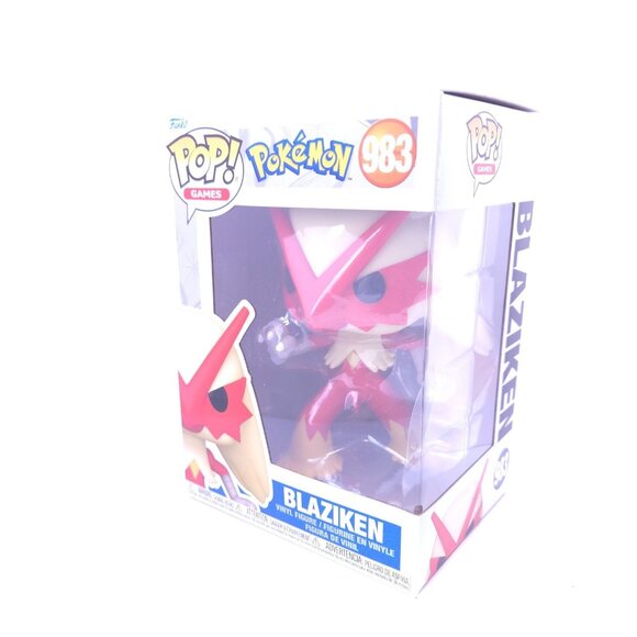 Funko Pop Pokémon Blaziken 983 Games Vinyl Figure Toy New Sealed Near Mint - Picture 3 of 11